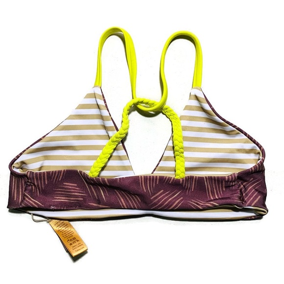 Seea Capitola Reversible Swim Bikini Top Size Small - Picture 5 of 15